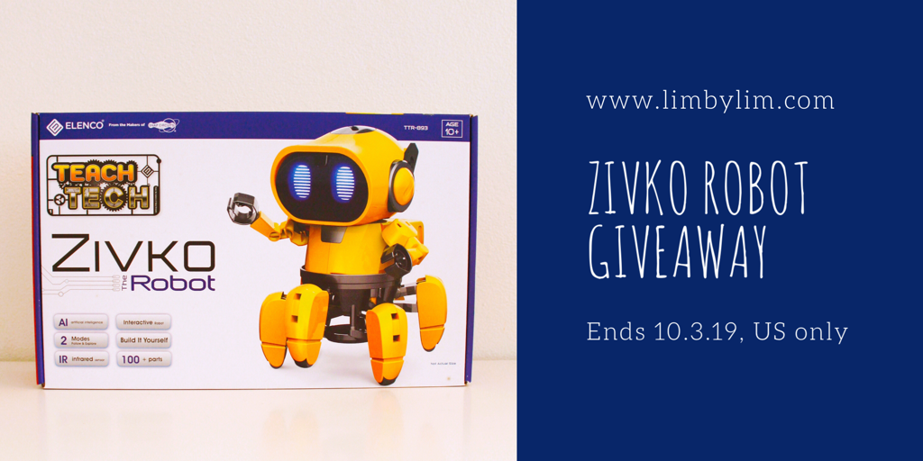  Elenco Teach Tech “Zivko The Robot”, Interactive A/I Capable  Robot with Infrared Sensor, STEM Learning Toys for Kids 10+, includes  Assembly Parts : Toys & Games