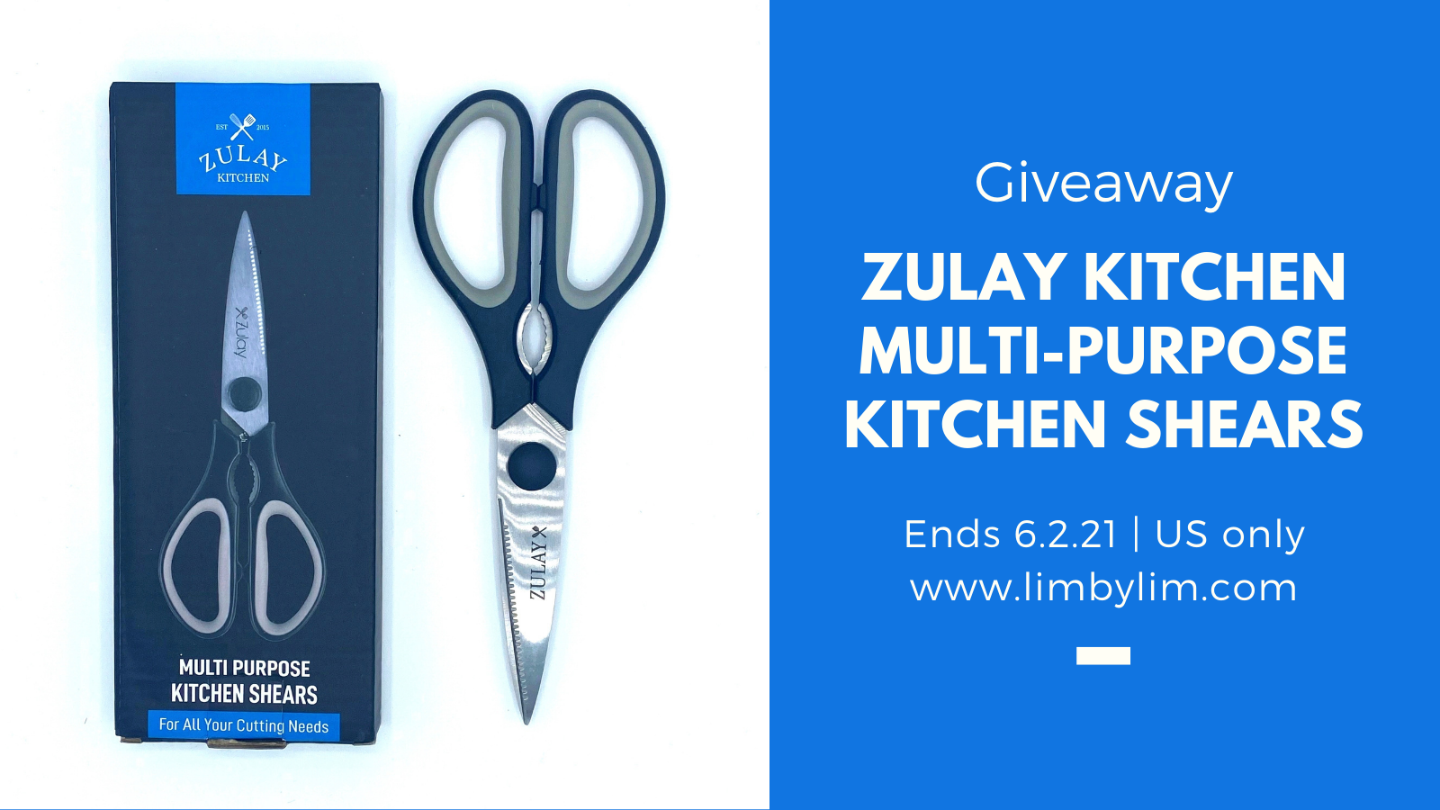 Zulay Kitchen Smooth Edge Can Opener With Stainless Steel Blades